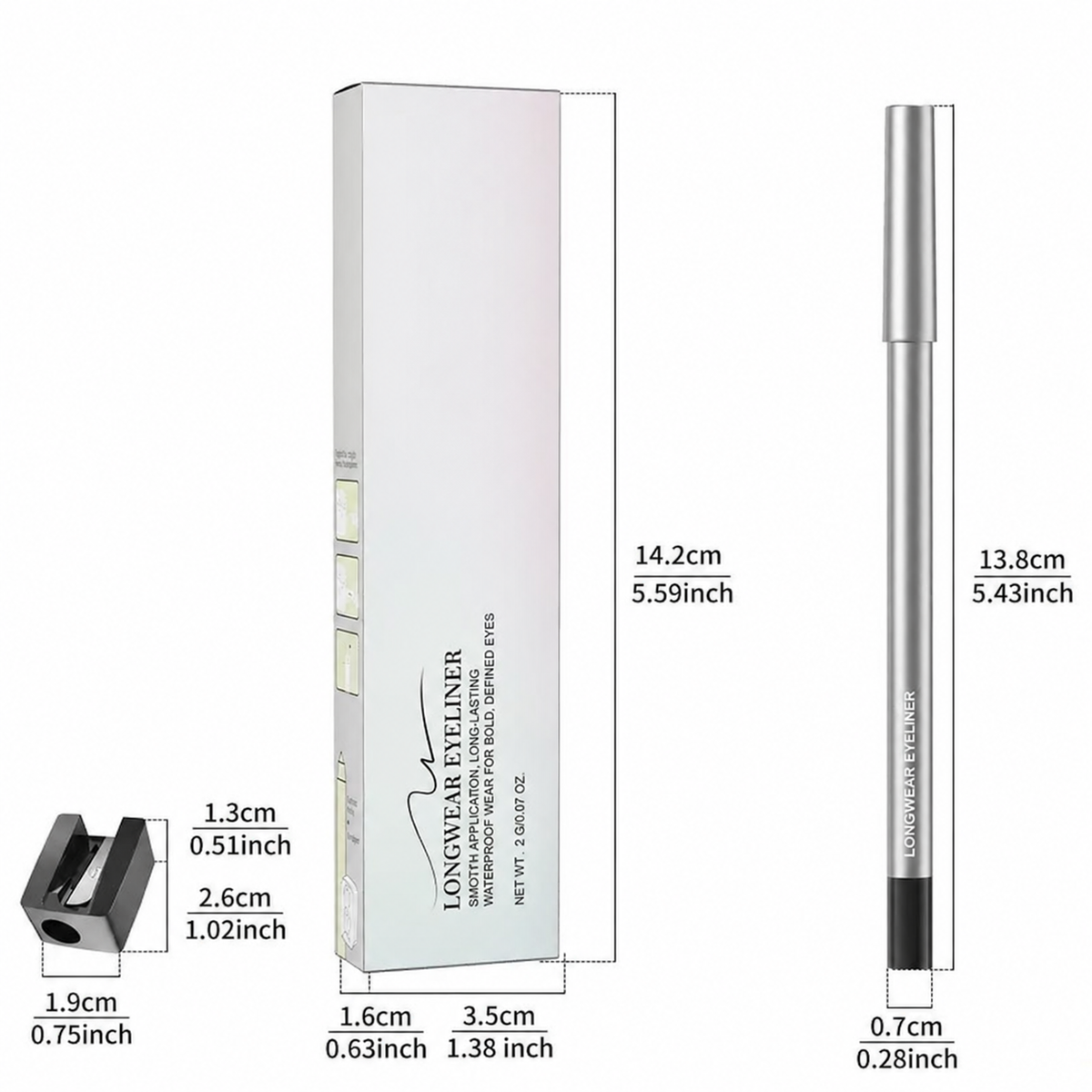 Flawless Plum Eyeliner Pencil
